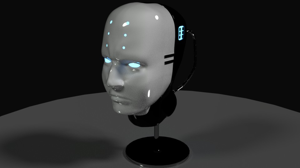 Cyborg Head preview image 1